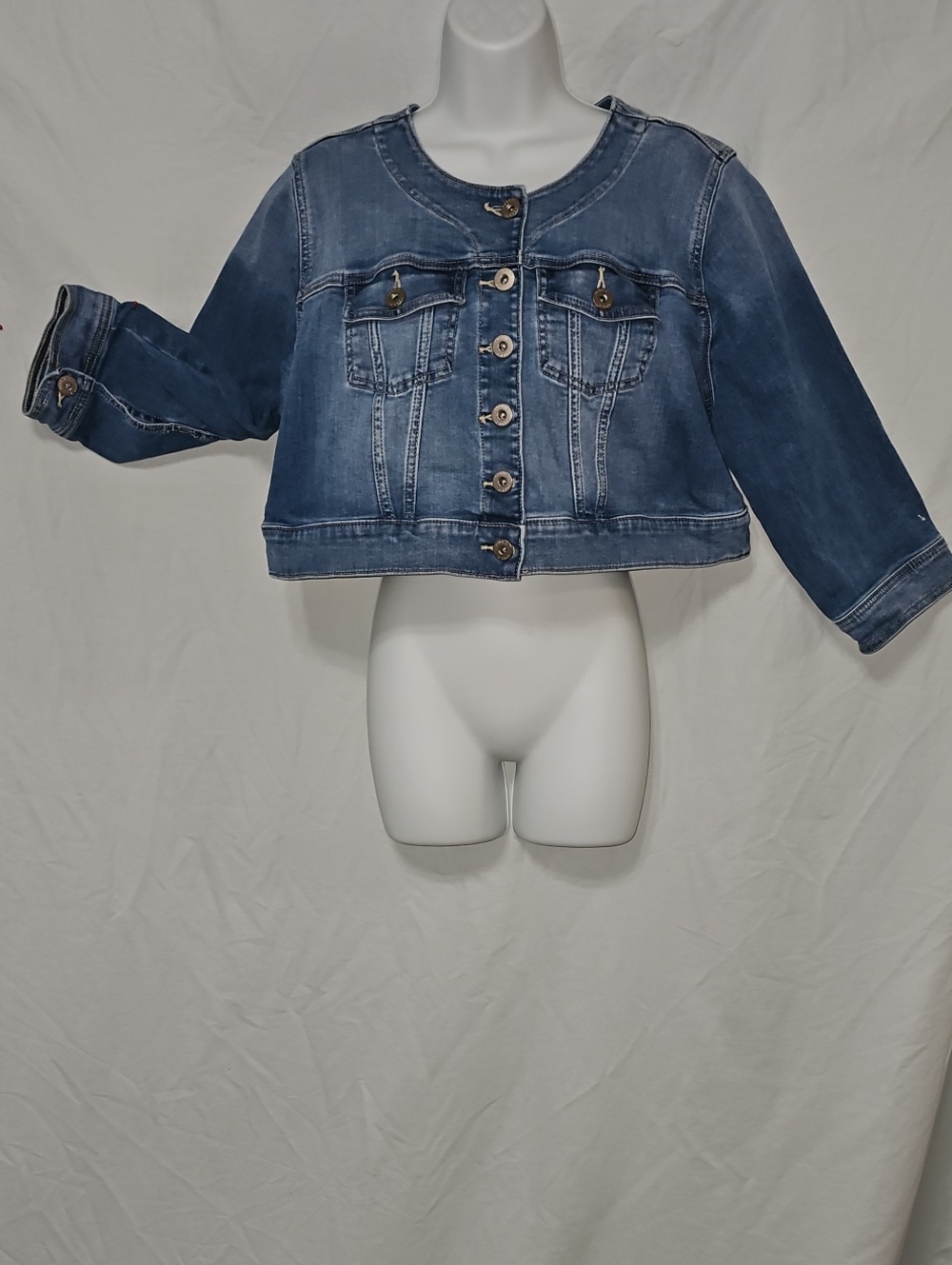 Torrid Bolero Style Denim Jacket